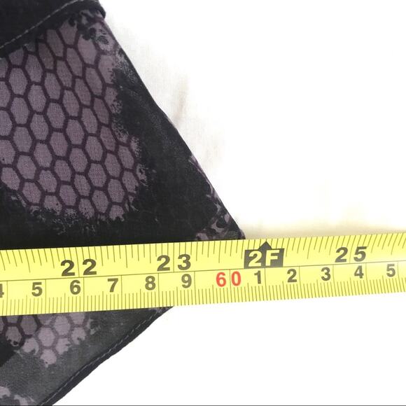 Rebecca Taylor Snake Skin Print Top Blouse - Picture 8 of 13